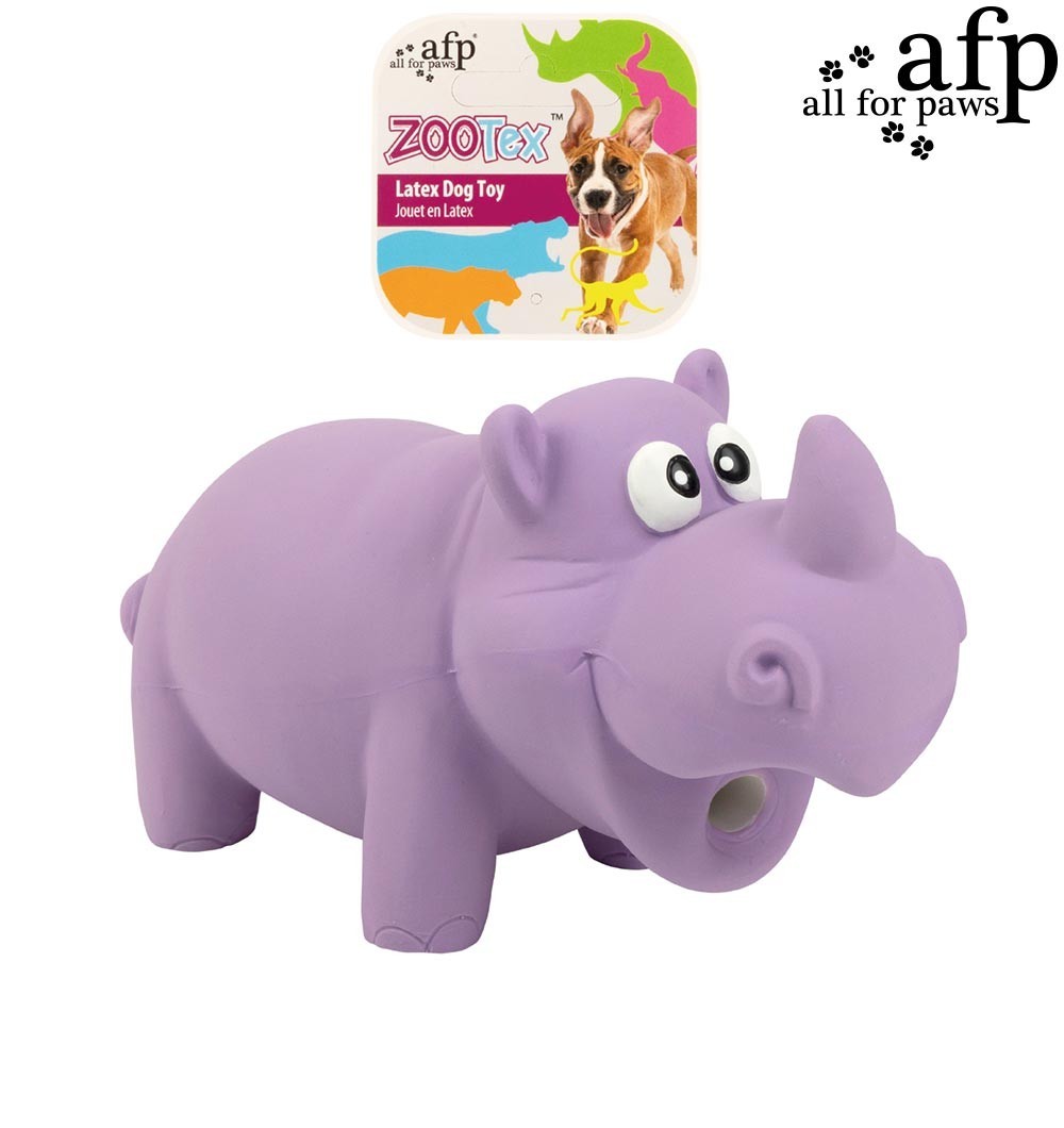 AFP Latex Dog Toy - игрушка для собак, носорог Реджинальд